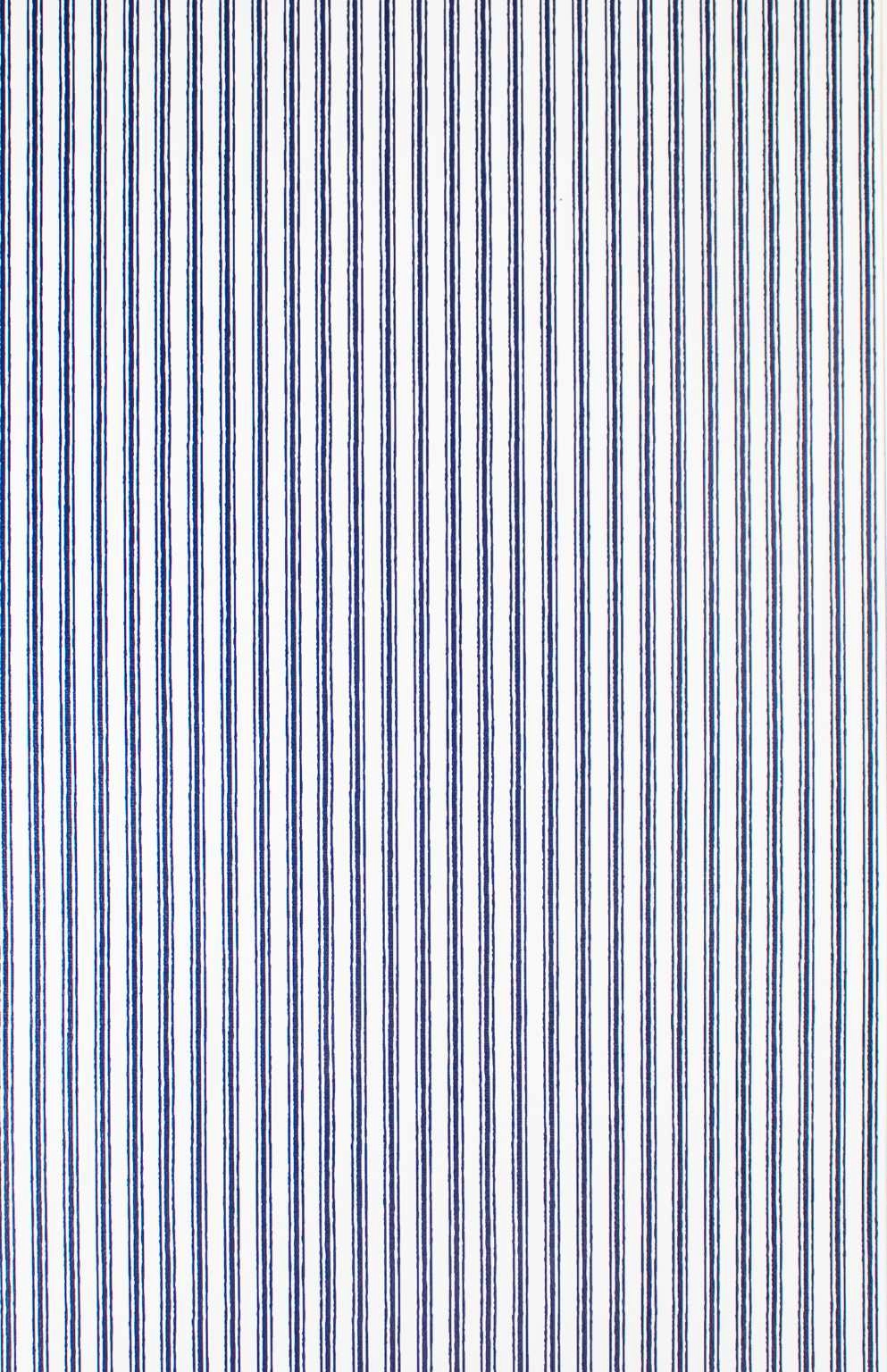 Blue Ticking Stripe
