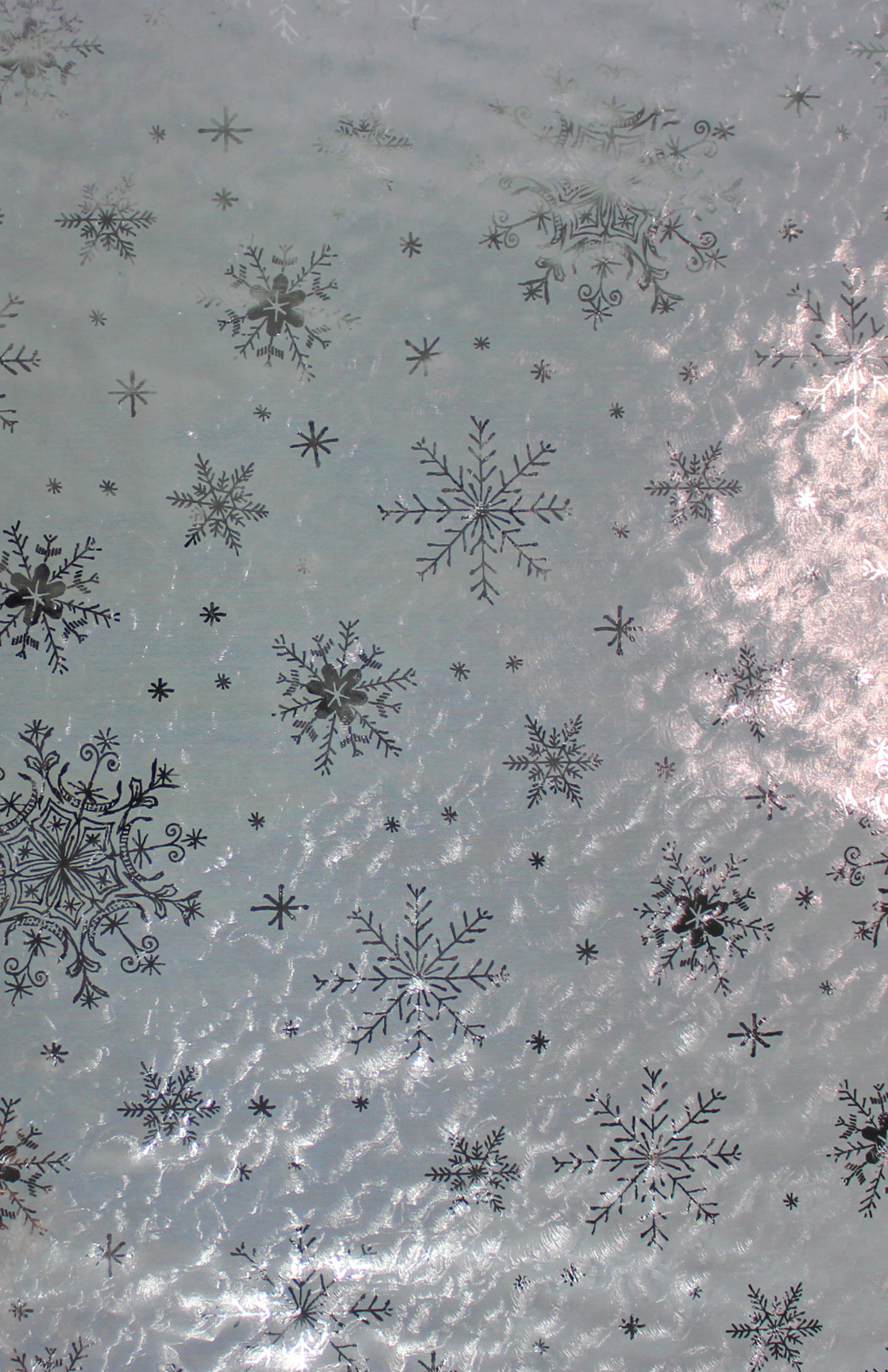 White Christmas Snowflake