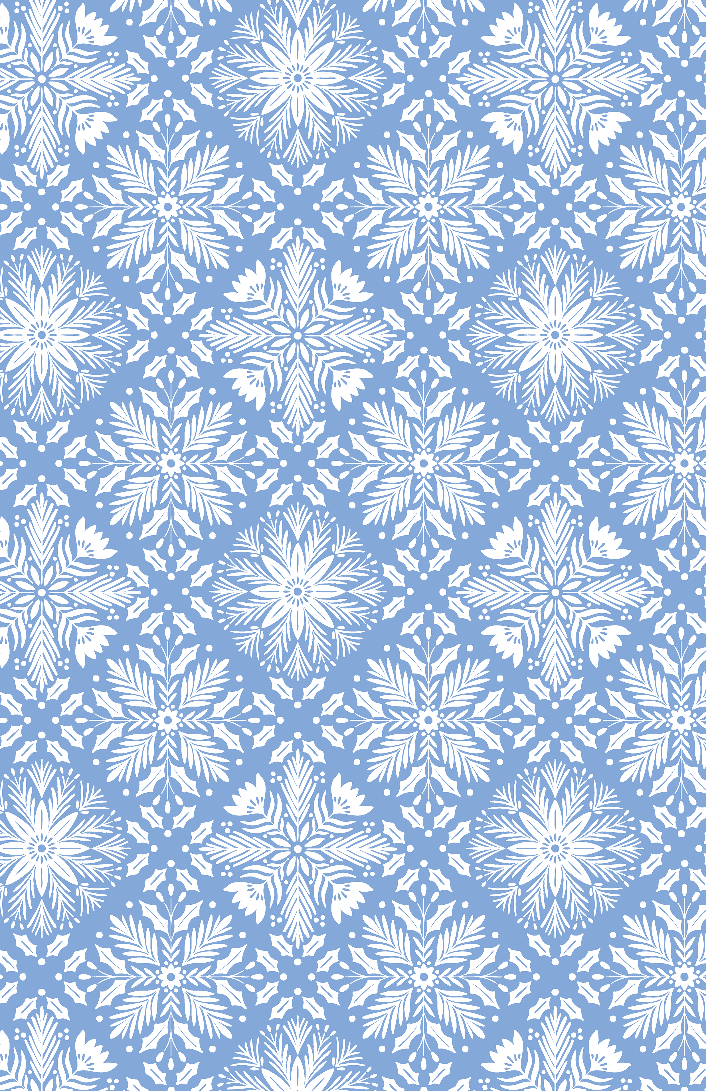 Blue Snowflakes
