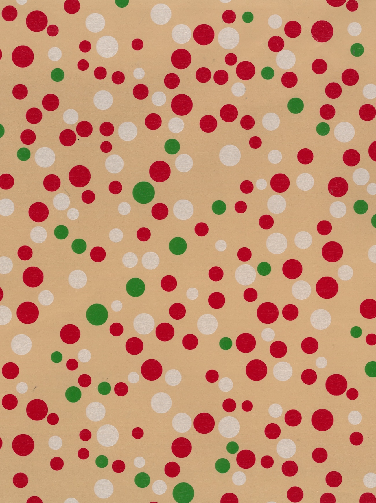 Multi Colored Christmas Dots