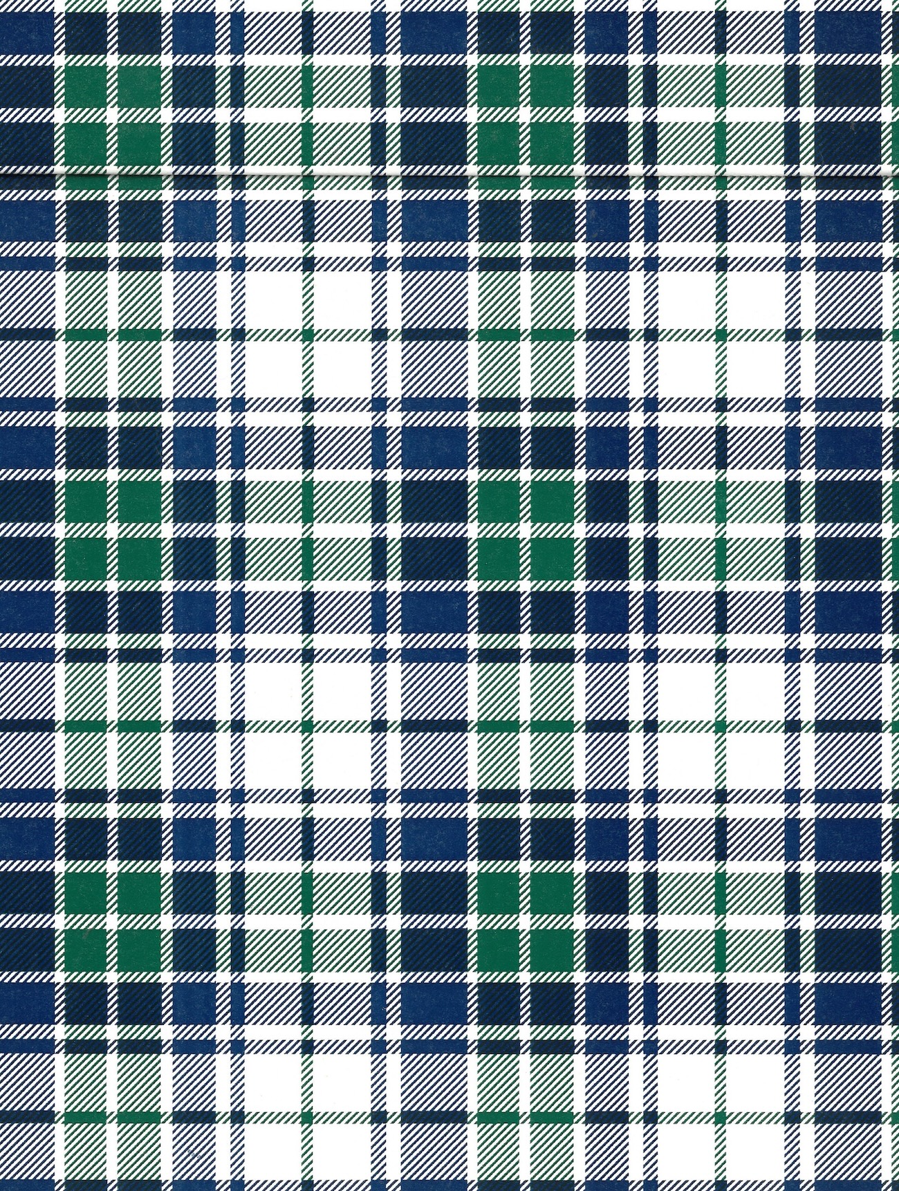 Blue/Green Plaid